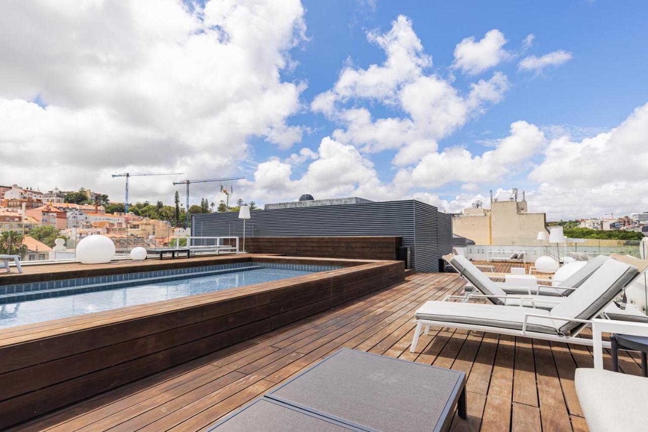 Liberdade Elegance W/Rooftop Pool By Lovelystay Lisboa Exteriér fotografie